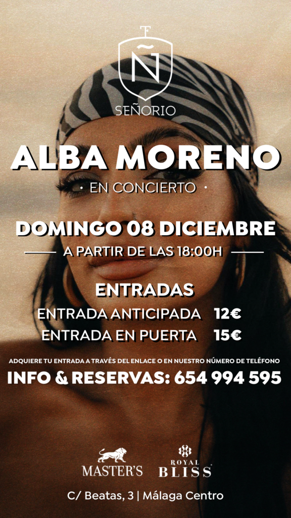 Concierto en Málaga Centro - Alba Moreno